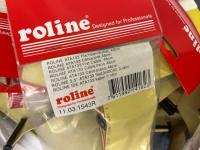 Roline IDE ATA133 Flat Ribbon Cable, 48cm, 80-core for hard drives and ATAPI devices, Part Number 11.03.1543R.