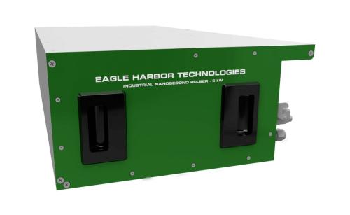 Hoplite 5 kW, 0-18 kV, 130 A, and 80-600 kHz Unipolar Pulse Generator is featured with improved etch quality, complexity, time optimizes wafer on-time, and capabilities.