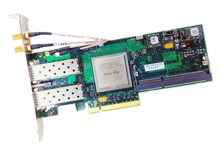 BittWare A5PS, Intel Arria V GZ, 2x SFP+ – Zerif Technologies Ltd.