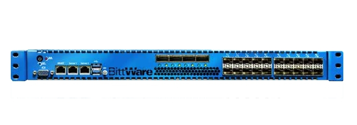 BittWare TeraBox 1100L, 1x FPGA, 4x QSFP + 20x SFP – Zerif Technologies Ltd.