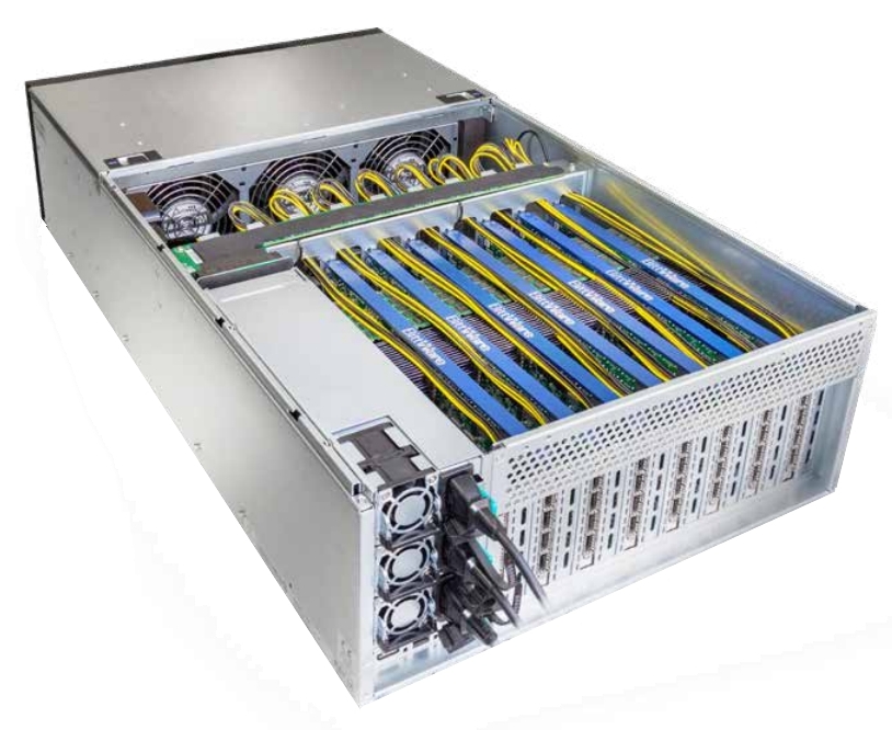 BittWare TeraBox Reconfigurable, 16x FPGA, 64x QSFP+ – Zerif Technologies Ltd.