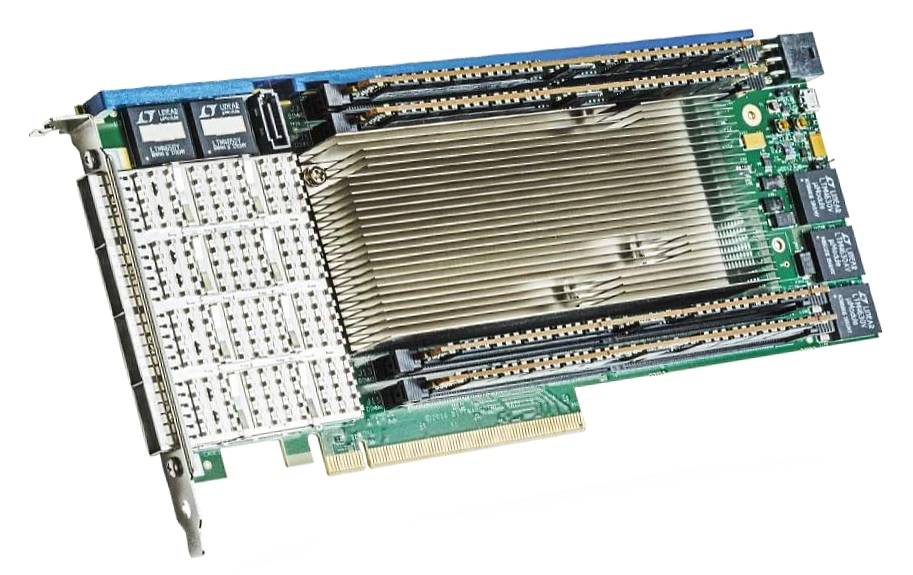 BittWare XUPP3R – Xilinx UltraScale+ VU13P FPGA with 4x QSFP