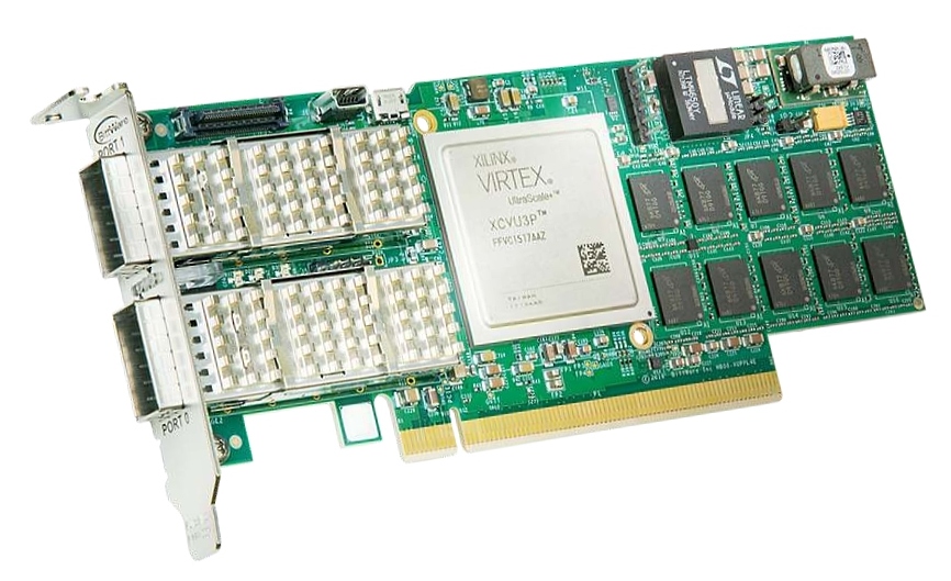 BittWare XUPPL4, Xilinx Ultrascale+, 2x QSFP, 32 GB – Zerif Technologies Ltd.
