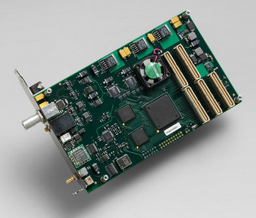 EDT SRXL Mezzanine board. Signal receiver and processor for IF and L-band – Zerif Technologies Ltd.
