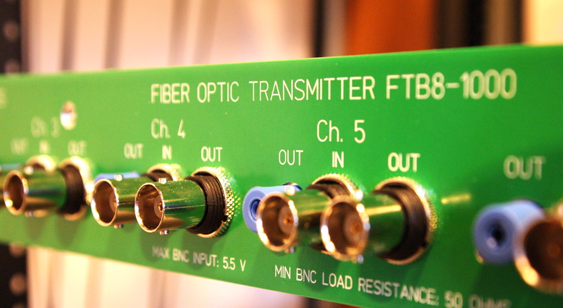 FT-16 Fiber transmitter, 16 channel – Zerif Technologies Ltd.