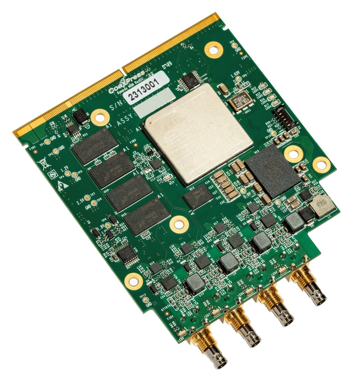 KAYA “Komodo” laptop MXM frame grabber supports CXP2.x over 4